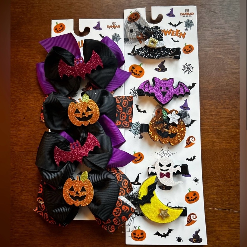 NWT🎃 Halloween Kids Hair Accessories